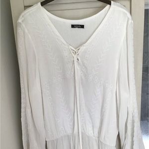 White cotton shirt